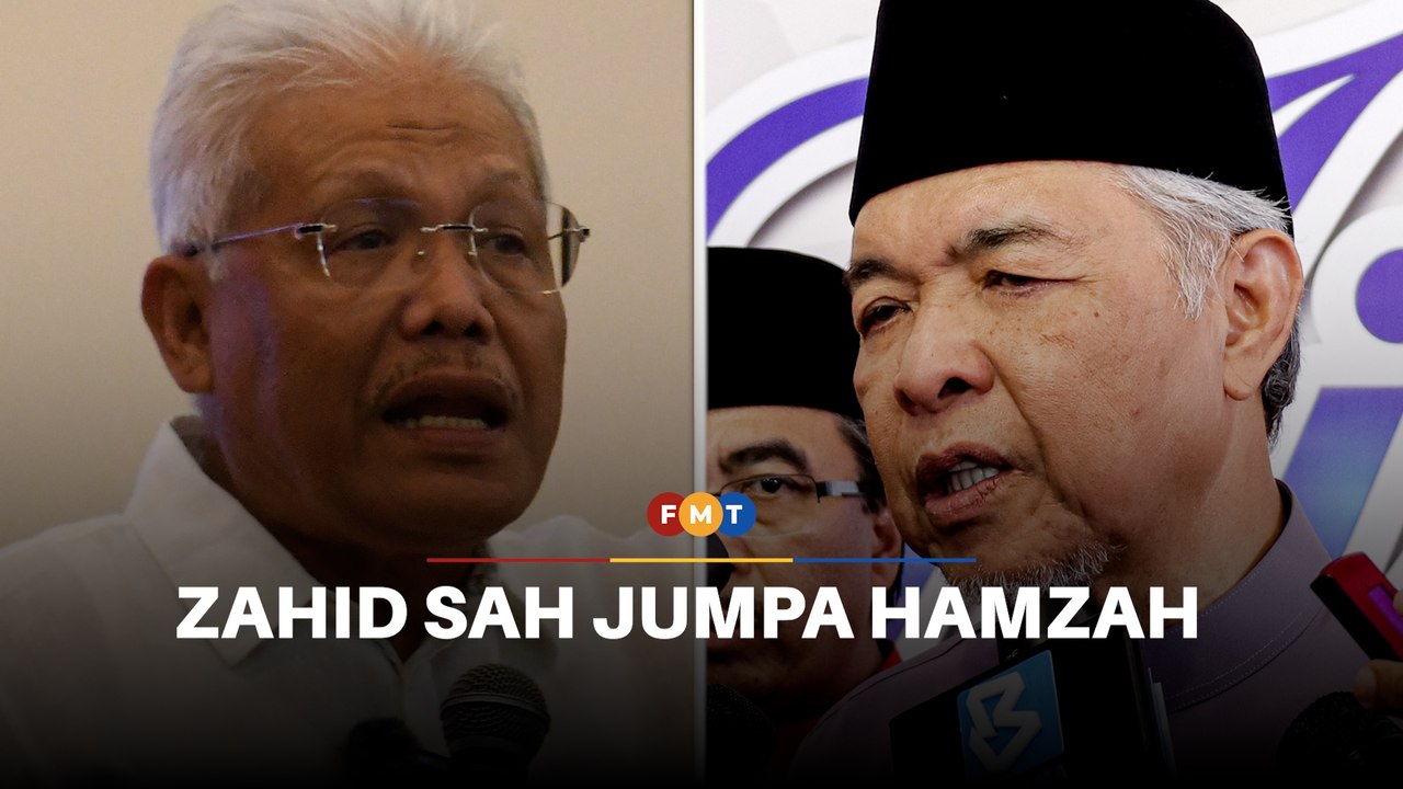 Zahid sahkan jumpa Hamzah di Bangkok bincang perpaduan Melayu
