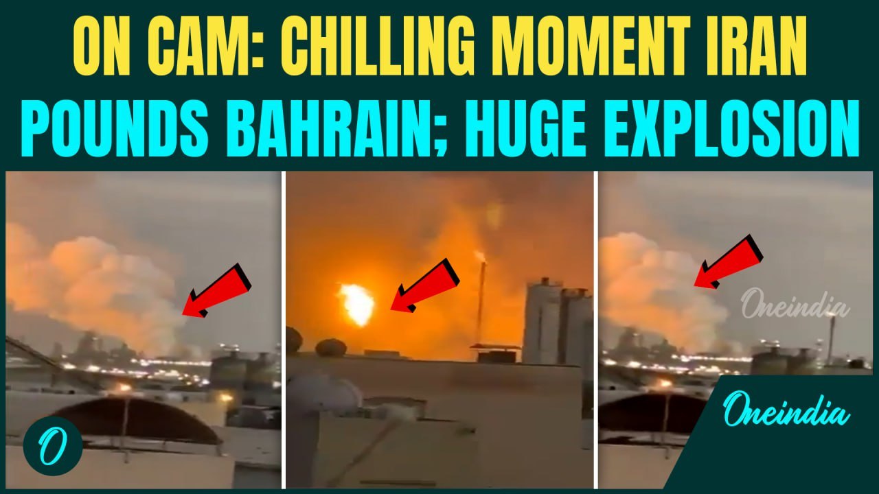 Iran’s Shahed Drone BOMB Bahrain’s Largest Oil Facility| BAPCO IN FLAMES as Iran BATTERS Middle East