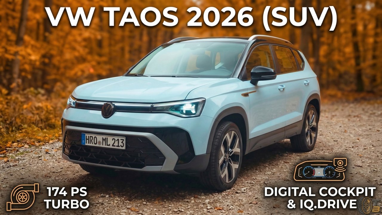 2026 VW Taos – Facelift, Technik-Update und Assistenzsysteme