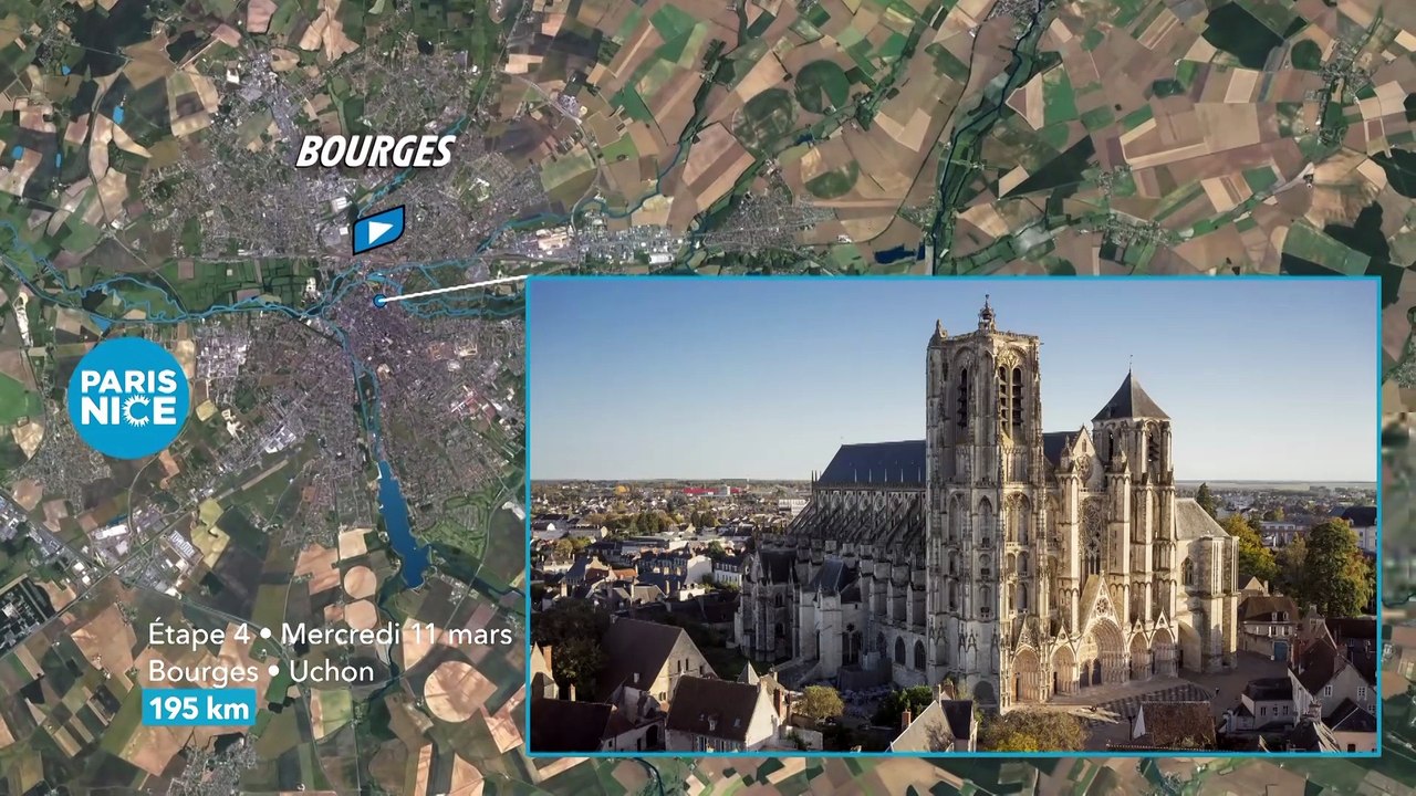 Paris-Nice 2026, étape 4 : Bourges - Uchon, parcours, profil et horaire - Cyclisme - Paris-Nice