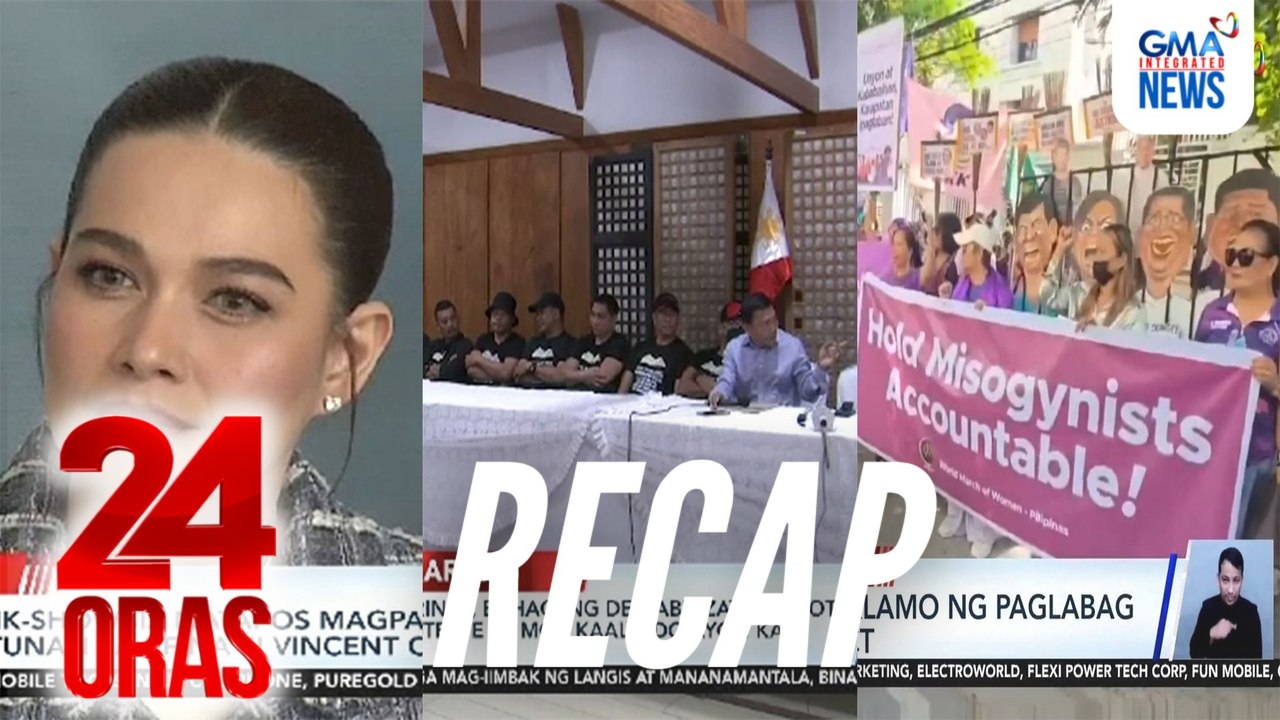 24 Oras: (Part 3) Dagdag reklamo vs Rep. Suntay; Paglantad ng ex-marines, bahagi ng destabilization plot ayon kay Trillanes; Pag-iimbak ng langis, delikado ayon sa awtoridad; atbp