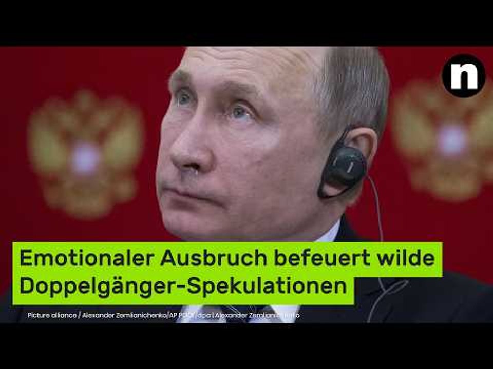 Wladimir Putin: Emotionaler Ausbruch befeuert wilde Doppelgänger-Spekulationen