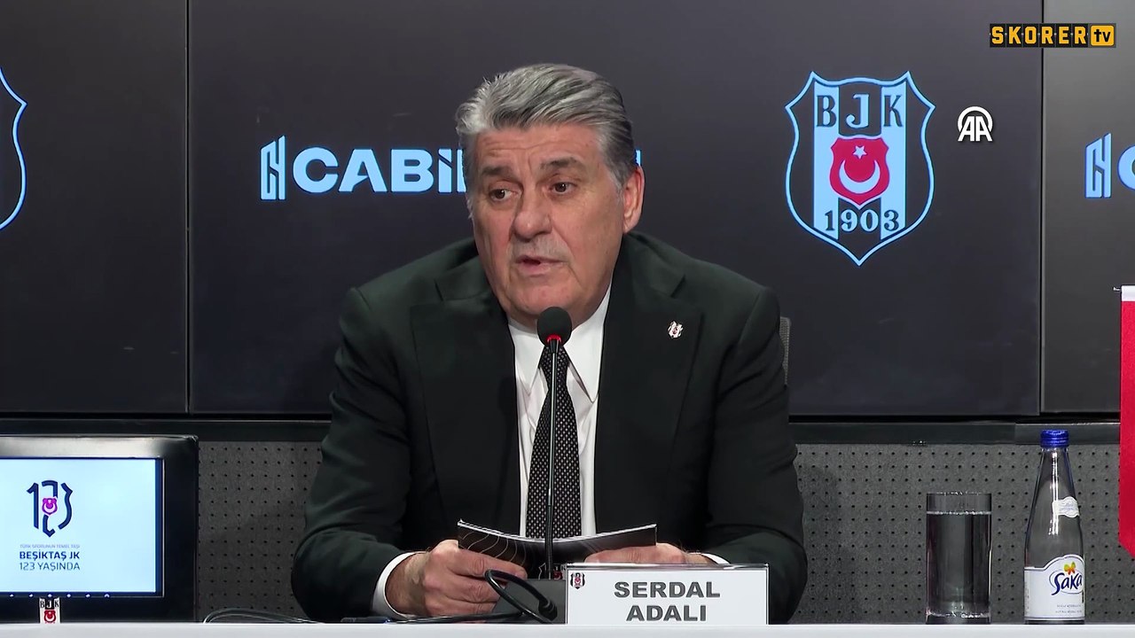 Galatasaray öncesi Beşiktaş Başkanı Serdal Adalı'dan Halil Dervişoğlu tepkisi: Tahrik etme amacı manidar