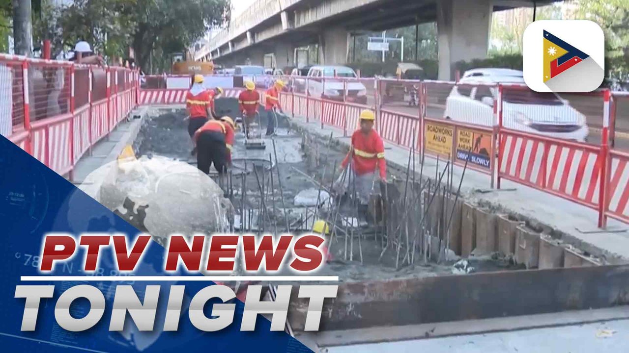DPWH continues rehabilitation of drainage system along Taft Avenue near Sta. Isabel College, Manila