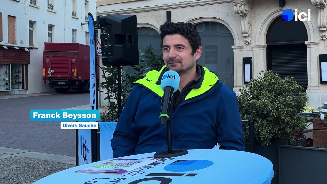 Municipales 2026 à Roanne : Franck Beysson est candidat de l’Avenir à gauche en Roannais