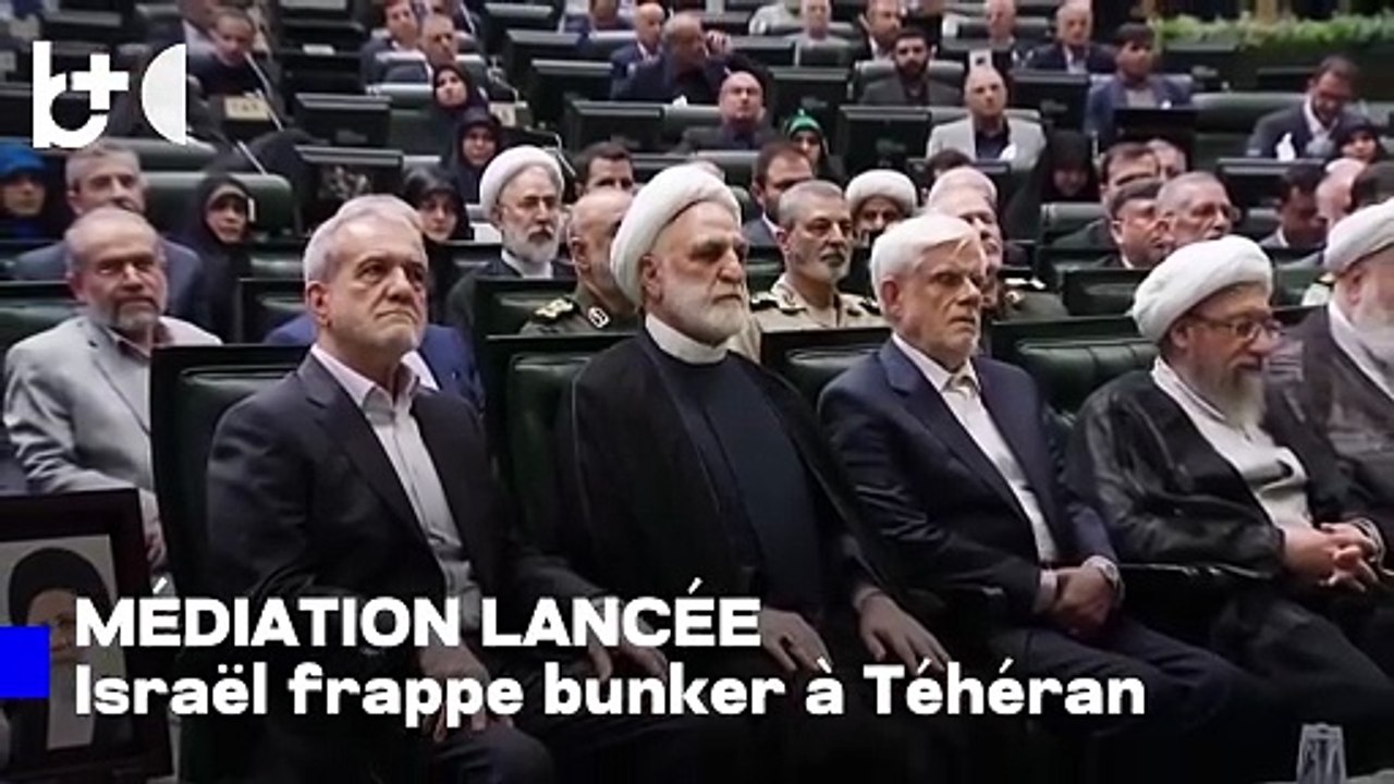 Le président iranien annonce que des efforts de médiation ont commencé