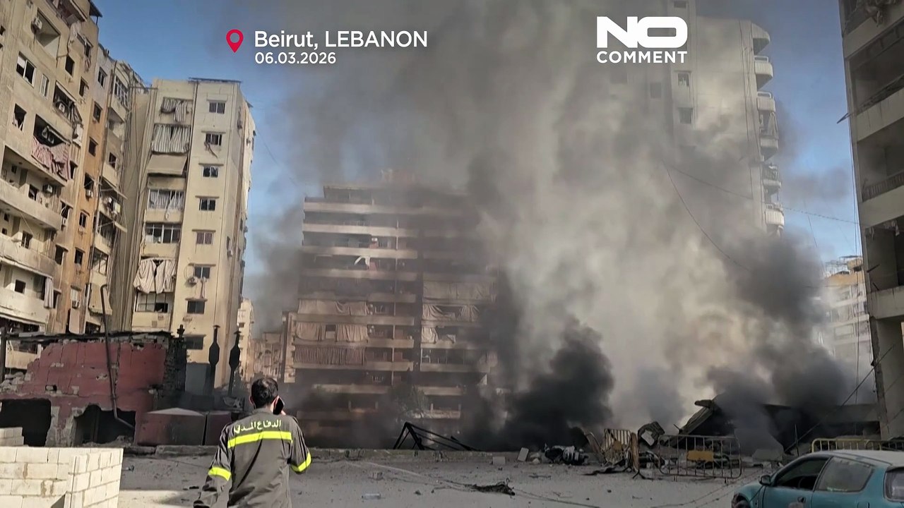 Libanon: Israels Angriffe auf Hisbollah-Hochburg vertreiben Tausende aus Beirut
