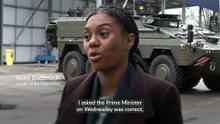 Kemi Badenoch would support RAF jets striking Iran’s missile bases