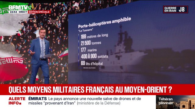 Porte-avions Charles de Gaulle, frégate Languedoc ... Quels sont les dispositifs militaires français présents au Moyen-Orient ?
