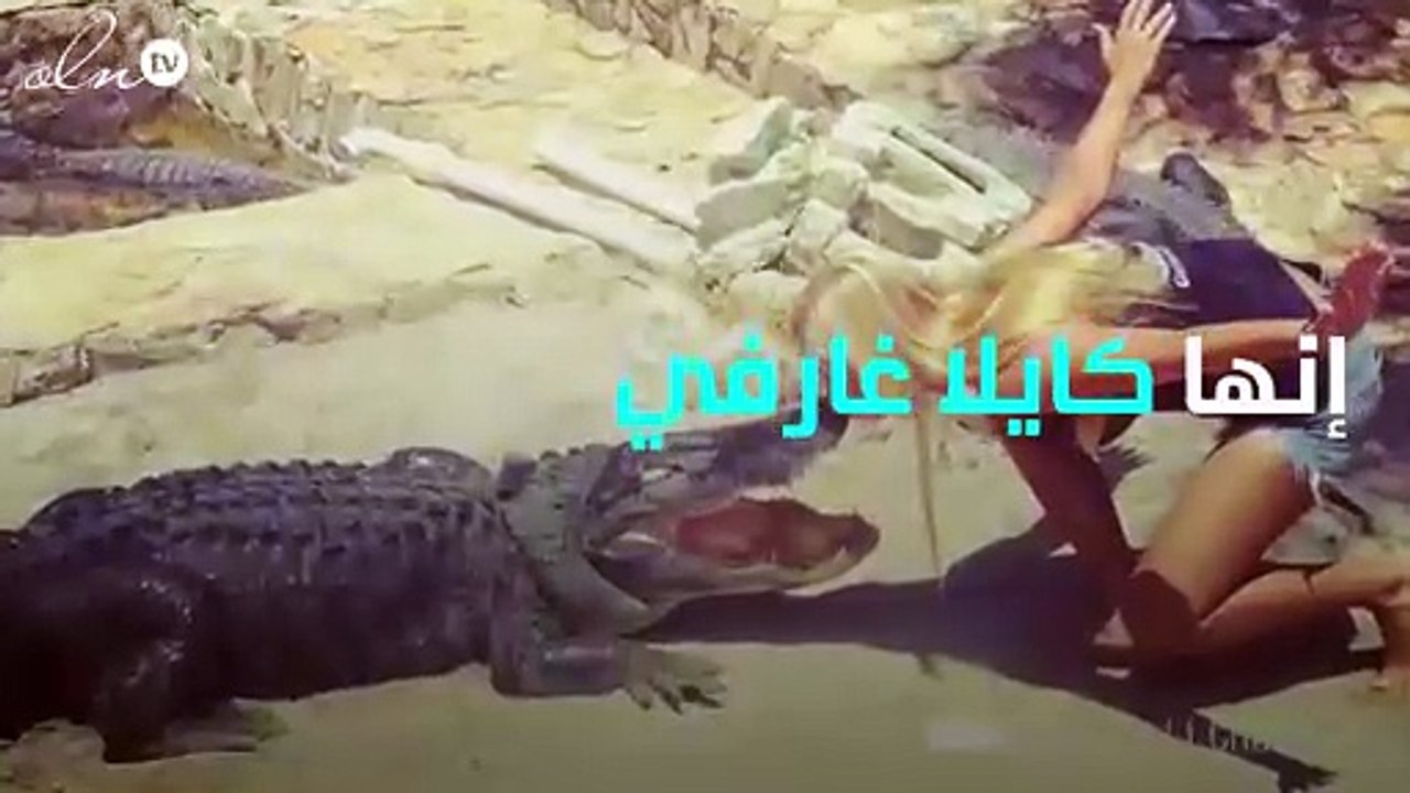 شابّة تملك أغرب هواية ... مصارعة التماسيح!