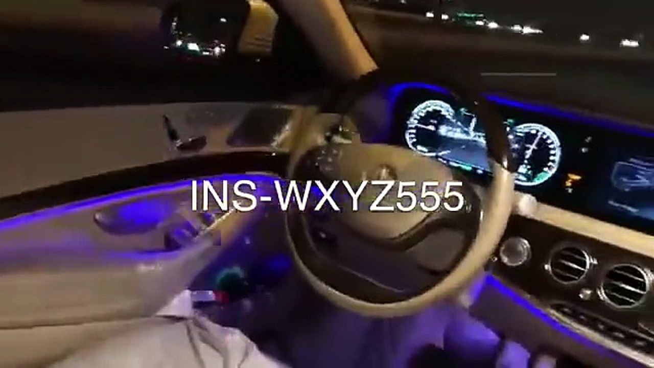 شاهد شاب سعودي يستعرض سيارته ذاتية القيادة