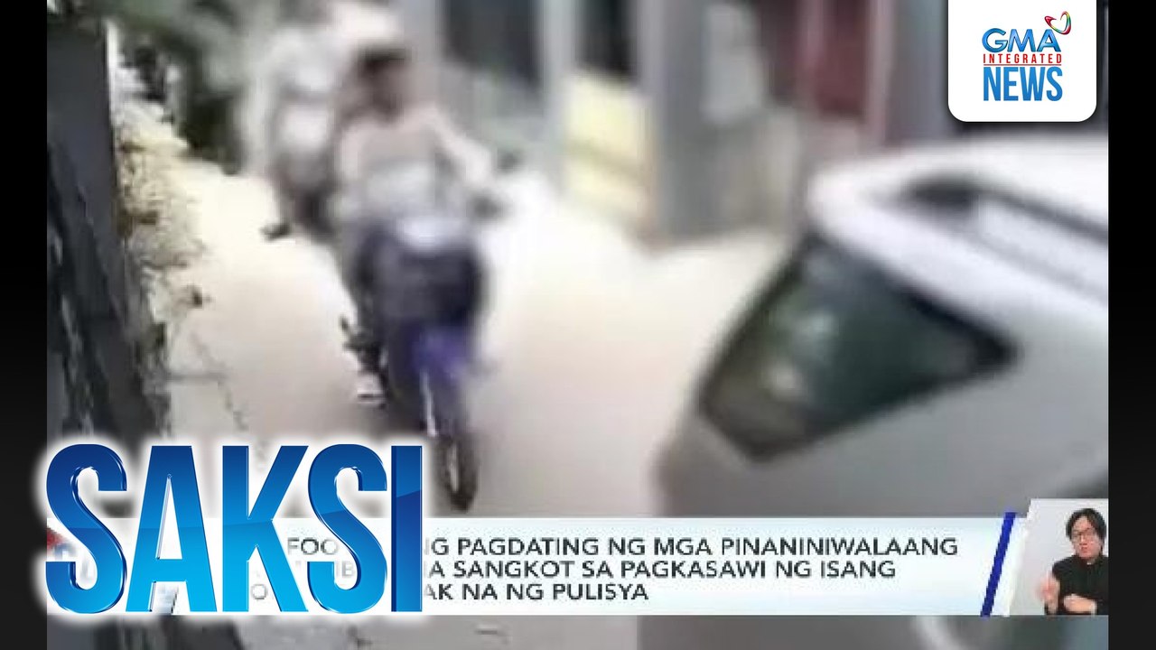 CCTV footage ng pagdating ng mga pinaniniwalaang frat members na sangkot sa pagkasawi ng isang neophyte, hawak na ng pulisya | Saksi