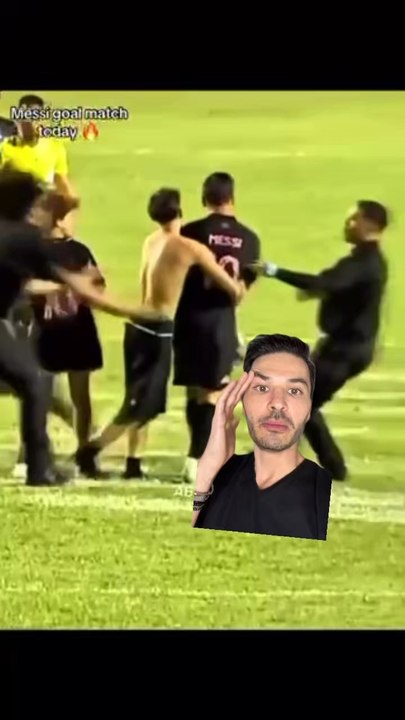 IL JETTE MESSI A TERRE
