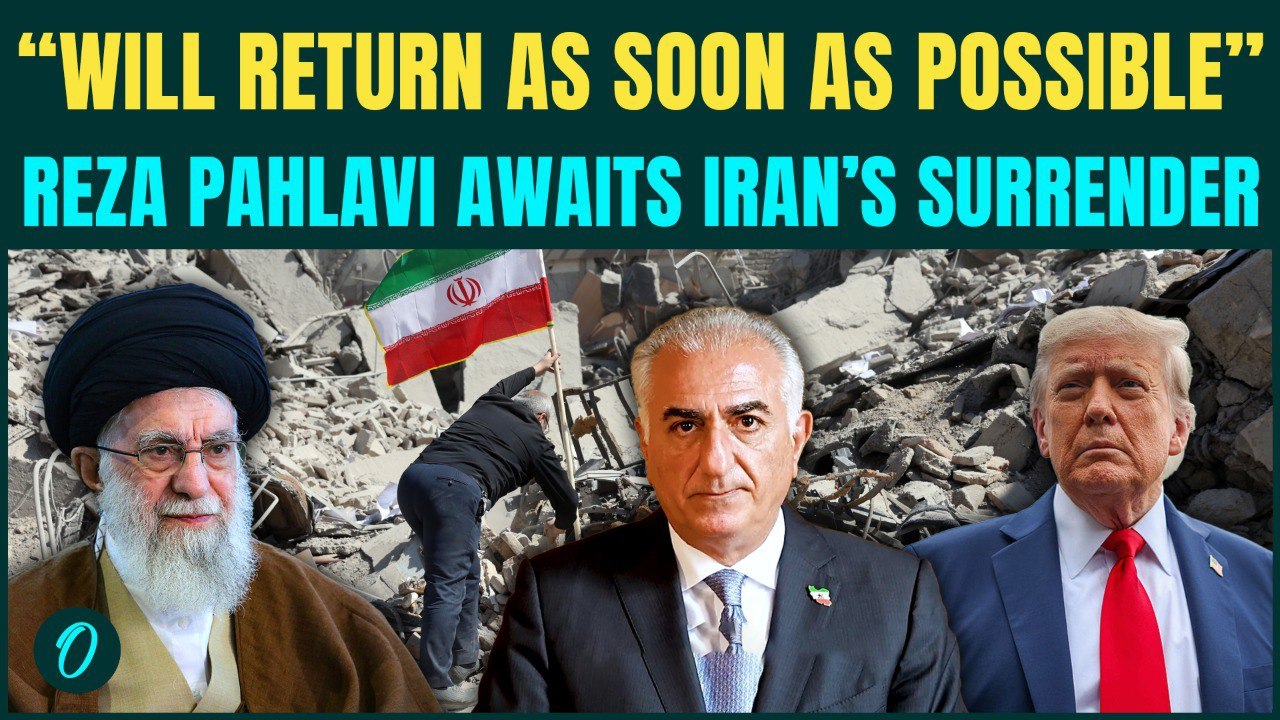 Reza Pahalvi SIGNALS Readiness to Return to Iran After Regime COLLAPSE ‘As Soon as...’ | US Iran War