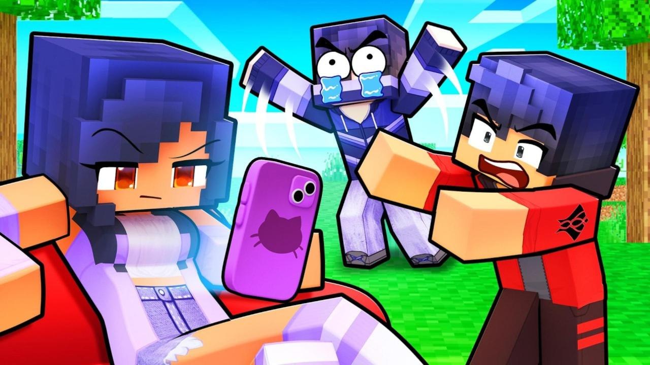 ONLY TEXTING for 24 HOURS in Minecraft!  Part 2