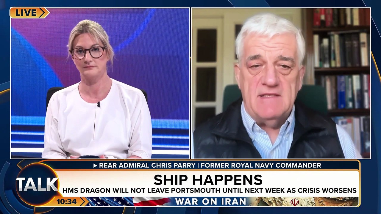 What Is Going On!  HMS Dragon Not Set To Sail Until Next Week To Protect Cyprus - TalkTV
