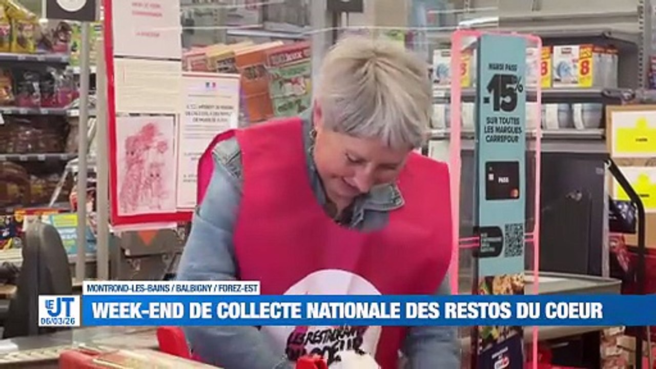 La collecte annuelle des Restos du coeur c'est ce week-end / Le Salon de l'Habitat de retour pour une 4e édition / 450 élèves réunit pour l'opération "J'aime la Loire propre" / Vers une 5e victoire d'affilée pour les Verts ?