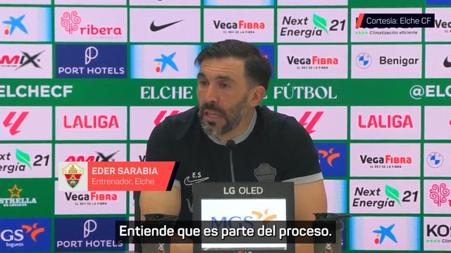 Sarabia, sobre Rafa Mir: “Rafa está tranquilo y entiende que es parte del proceso”