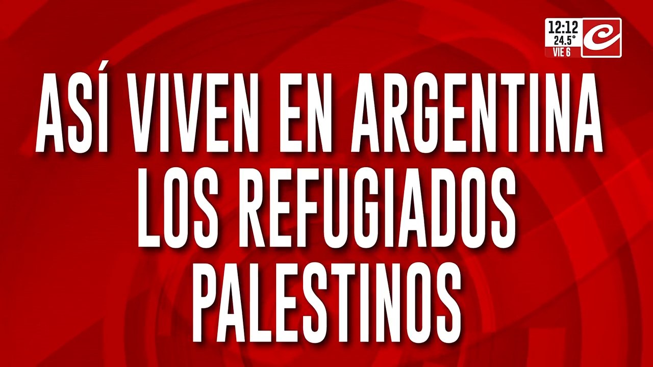 Así viven en Argentina los refugiados palestinos: "Fue muy difícil salir de la Franja de Gaza