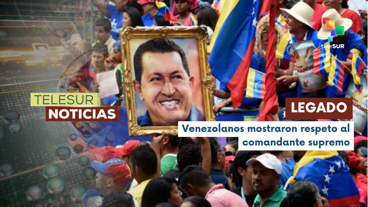 Venezuela conmemoró 13 años de la siembra del comandante Hugo Chávez