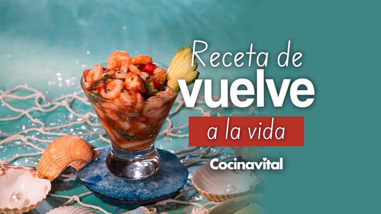 "Vuelve a la Vida", coctel de mariscos y receta de Veracruz