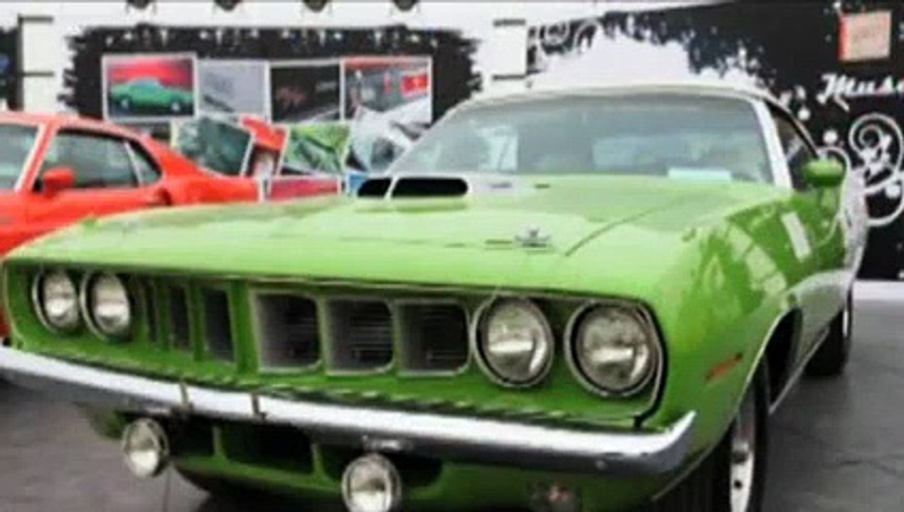 عرض لسيارات ال Muscle Cars في معرض Kuwait Concours D'elegance