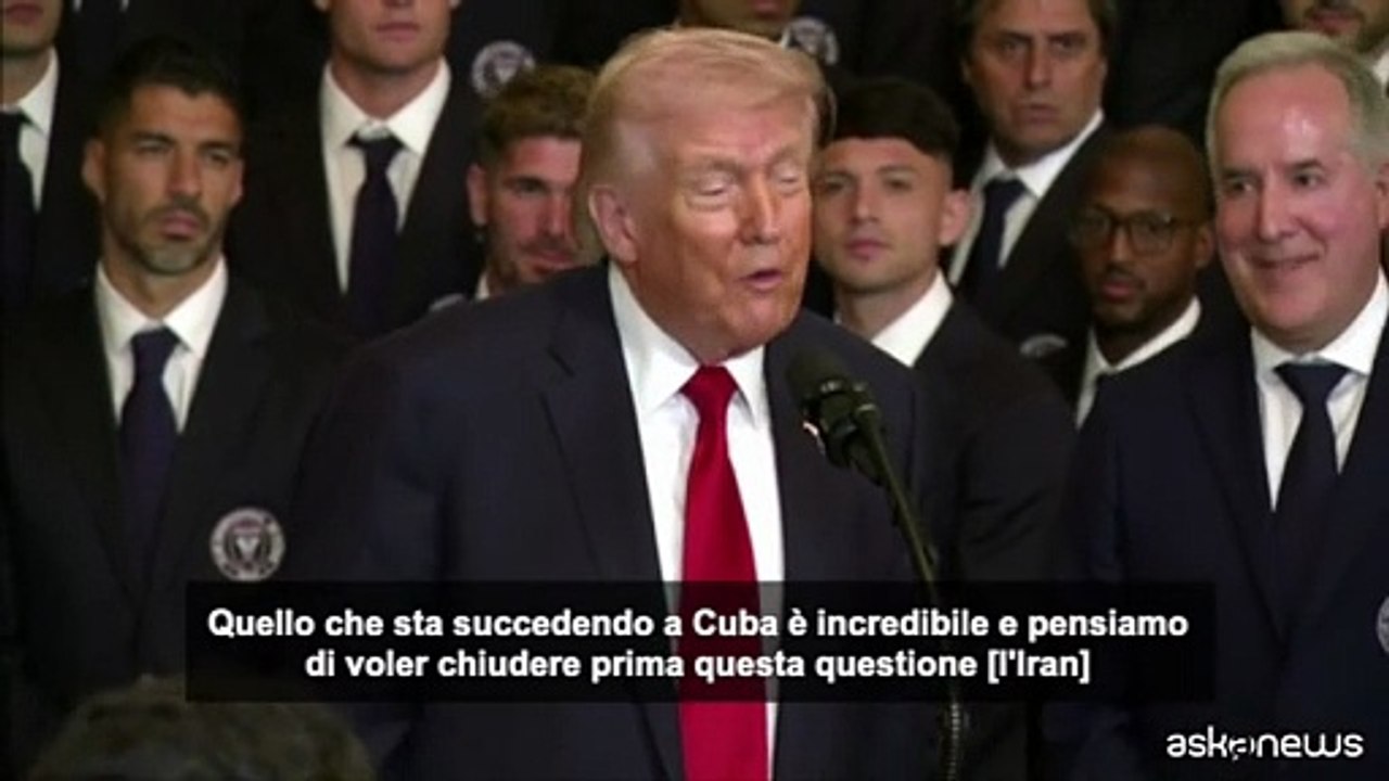 Trump: questione di tempo prima che USA si rivolgano a Cuba dopo Iran