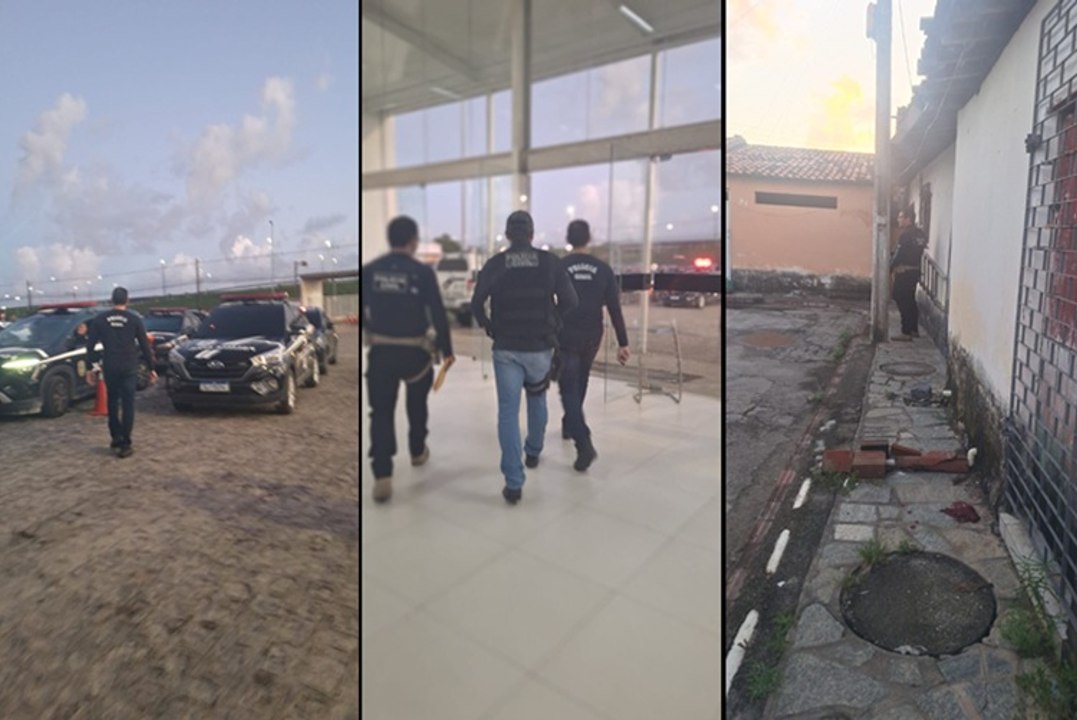 Polícia Civil e GAECO realizam operação em cidade da Paraíba com mais de 70 mandados de prisão