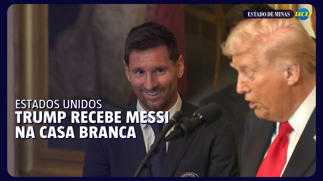 Trump recebe Inter Miami de Lionel Messi na Casa Branca