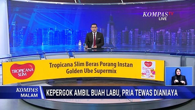 Pria Tewas Dianiaya Gara-Gara Ambil 2 Buah Labu Siam, Penjaga Kebun Jadi Tersangka | KOMPAS MALAM
