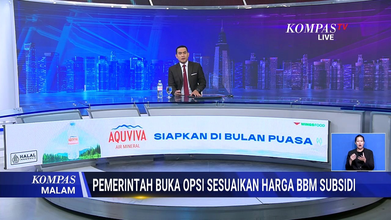 Pemerintah Buka Opsi Sesuaikan Harga BBM Subsidi, Ini Kata Menkeu Purbaya | KOMPAS MALAM