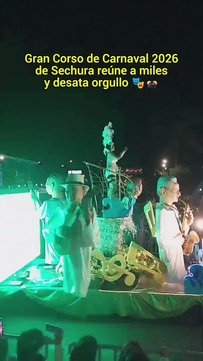 Sechura vibró con el Gran Corso de Carnaval 2026: miles celebraron con orgullo 🎭🎊