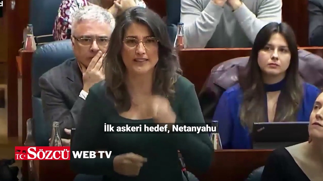 İspanyol siyasetçiden hafızalardan uzun süre silinmeyecek konuşma