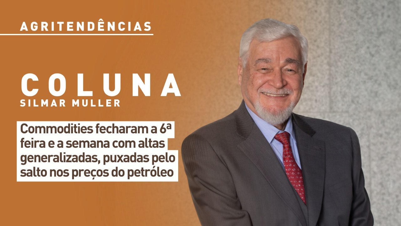 Commodities fecharam a 6ª feira e a semana com altas generalizadas