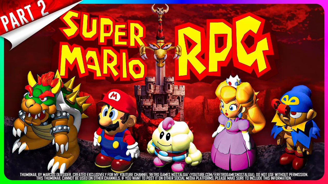 Super Mario RPG (SNES - US) Longplay PART 2 of 5