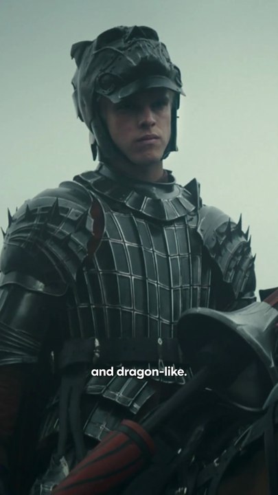 Inside Aerion’s Striking Armor on A Knight of the Seven Kingdoms