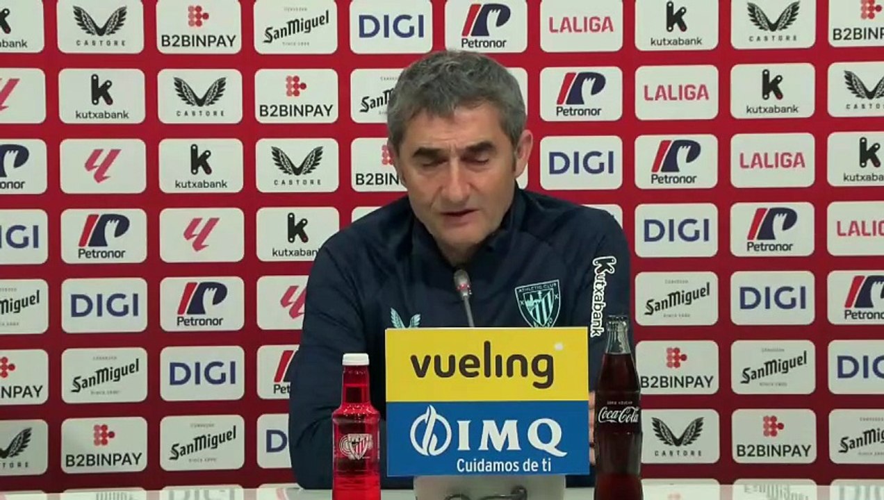 Técnico Ernesto Valverde le lanza dardo al Barcelona