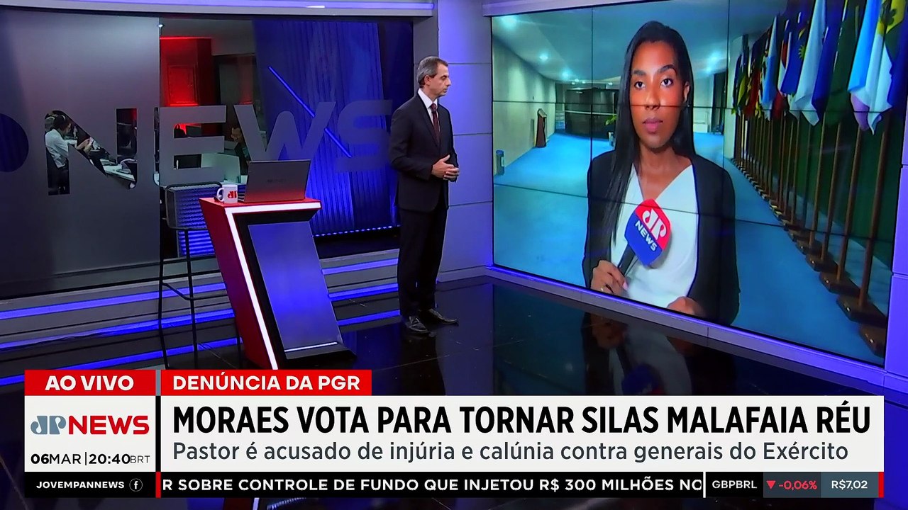 Moraes vota para tornar Silas Malafaia réu por calúnia e injúria contra generais