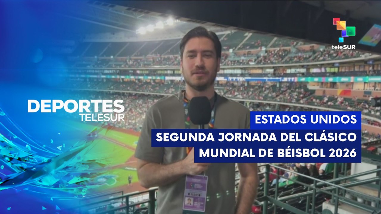 DEPORTES TELESUR | Inicia 2da jornada del Clásico Mundial de Béisbol 2026 06-03-2026