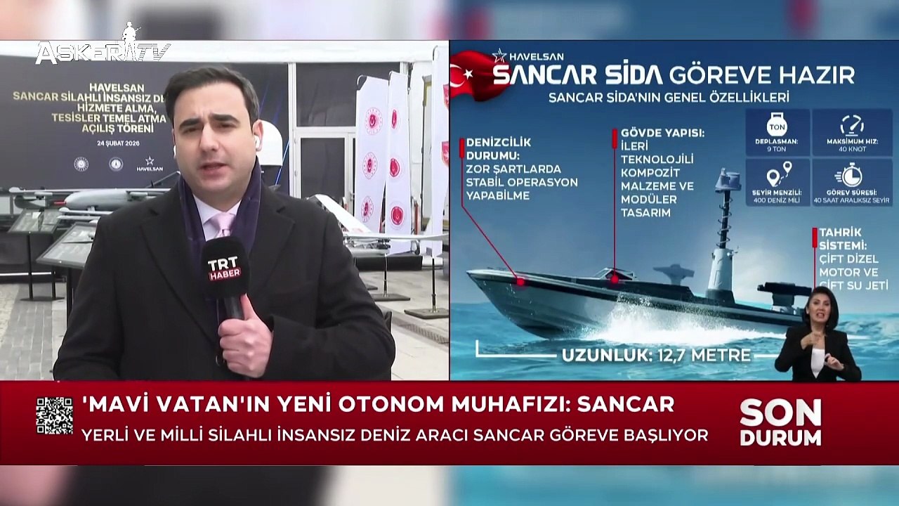 Türkiye’de İnsansız Sistem Devrimi: SANCAR SİDA ve Yeni Nesil Otonom Platformlar Envantere Giriyor