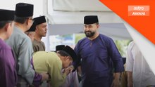 Tunku Mahkota Ismail berangkat ke Majlis Khatam al-Quran Negeri Johor
