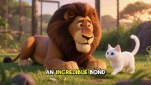 lion and cat love story