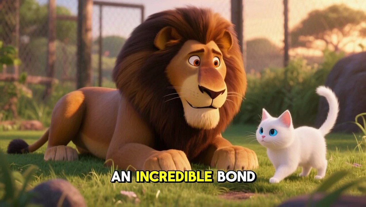 lion and cat love story