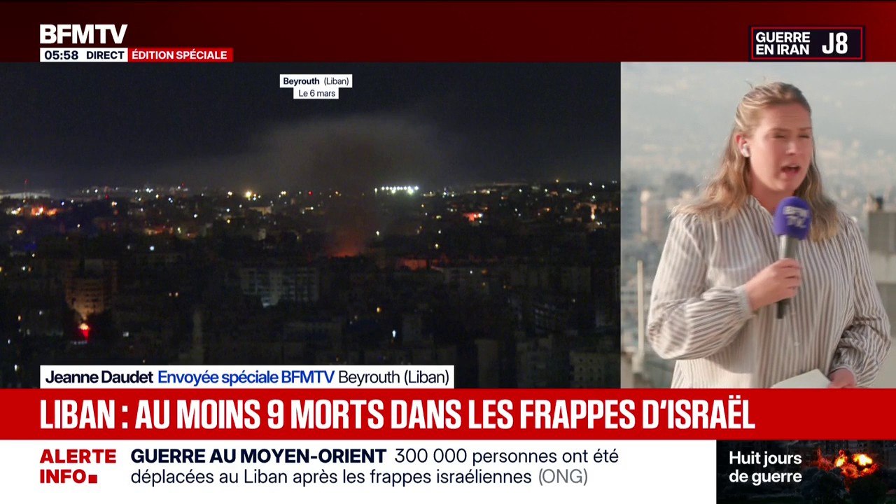 Frappes au Liban: l'armée israélienne dit avoir touché des infrastructures stratégiques du Hezbollah.