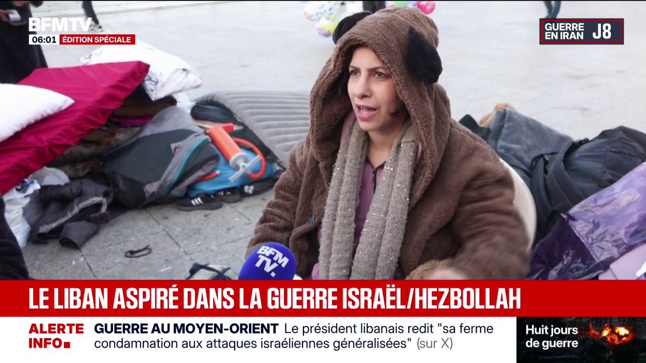 Liban: 300.000 personnes ont dû fuir les bombardements dans le sud de Beyrouth