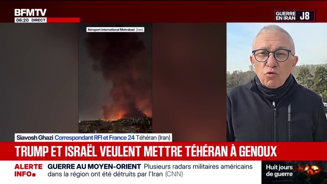 Guerre au Moyen-Orient: l'aéroport de Téhéran ciblé dans la nuit par une attaque massive d'Israël