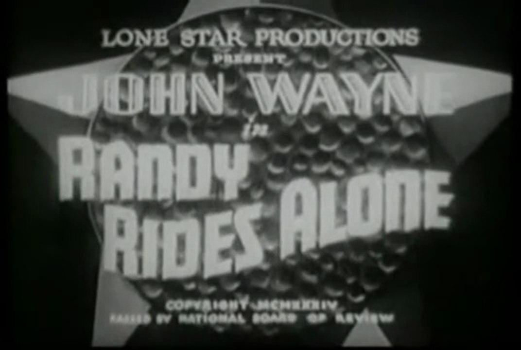 Randy Rides Alone (1934) – John Wayne Saloon Frame-Up