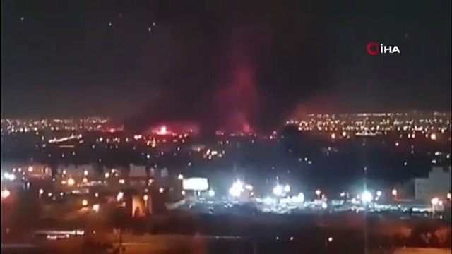 İsrail'den İran'ın kalbine yeni saldırı dalgası: Havalimanı cehenneme döndü!