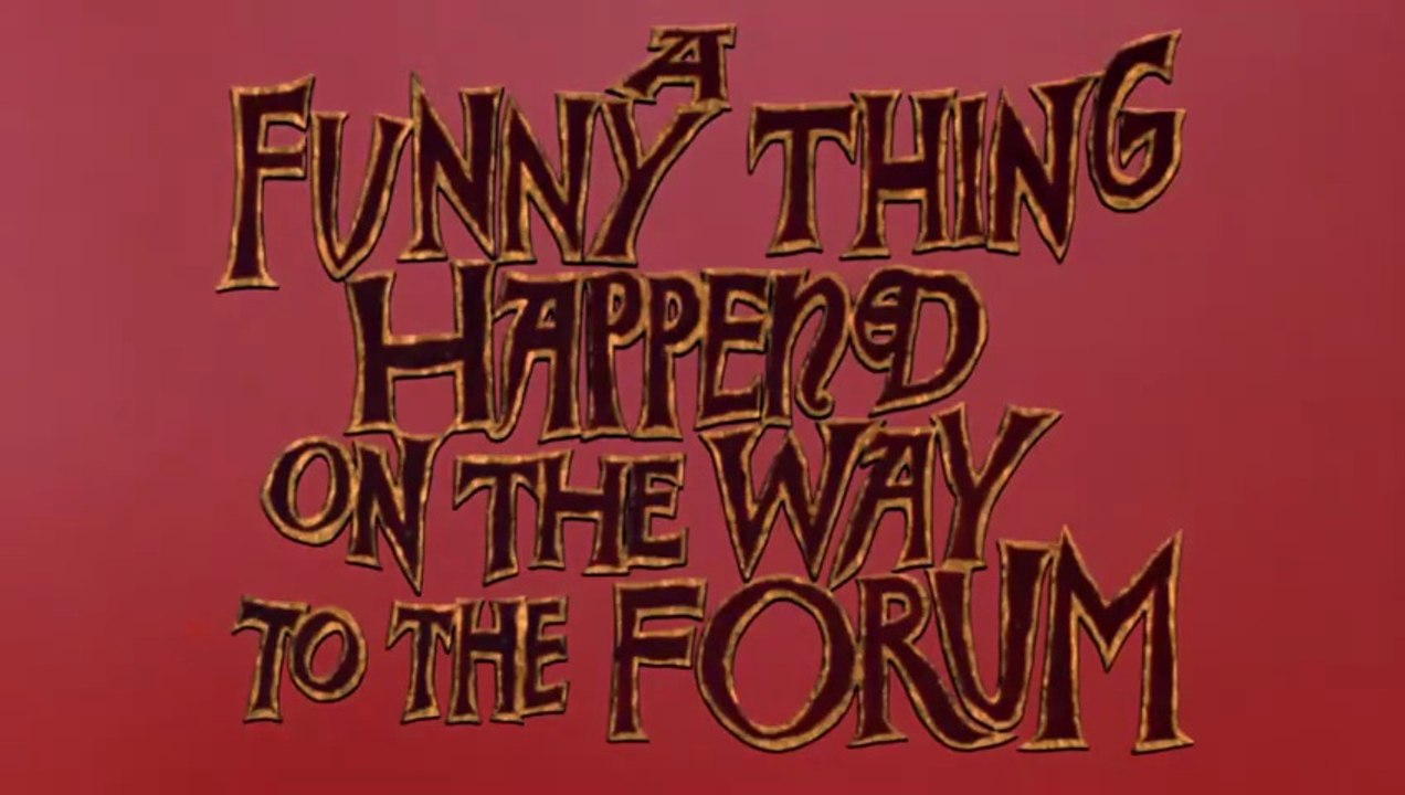 Toll Trieben Es Die Alten Römer /A Funny Thing Happened on the Way to the Forum  Film deutsch