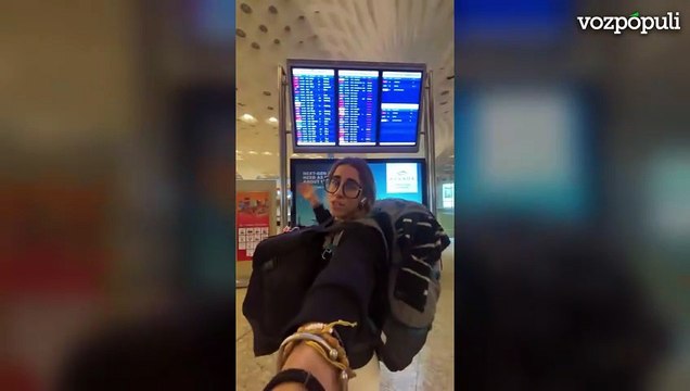 El vídeo viral de una influencer que queda atrapada en la India tras los bombardeos de Trump: Se acaba mi visa hoy